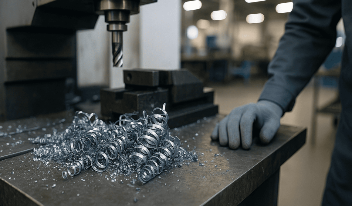 Cum se gestionează deșeurile generate în urma prelucrării CNC?