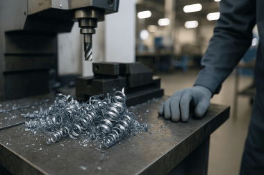 Cum se gestionează deșeurile generate în urma prelucrării CNC?