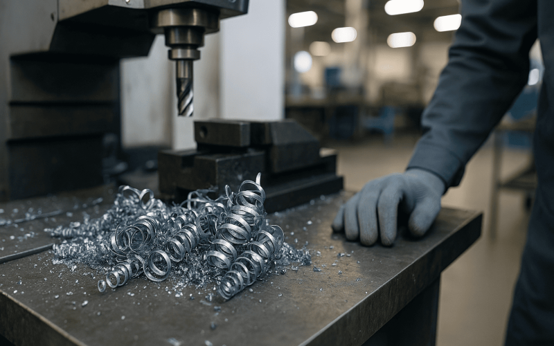 Cum se gestionează deșeurile generate în urma prelucrării CNC?
