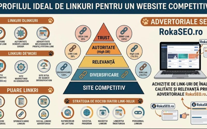 Profilul ideal de linkuri pentru un website competitiv