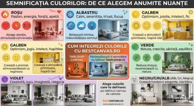 Semnificatia culorilor de ce alegem anumite nuante
